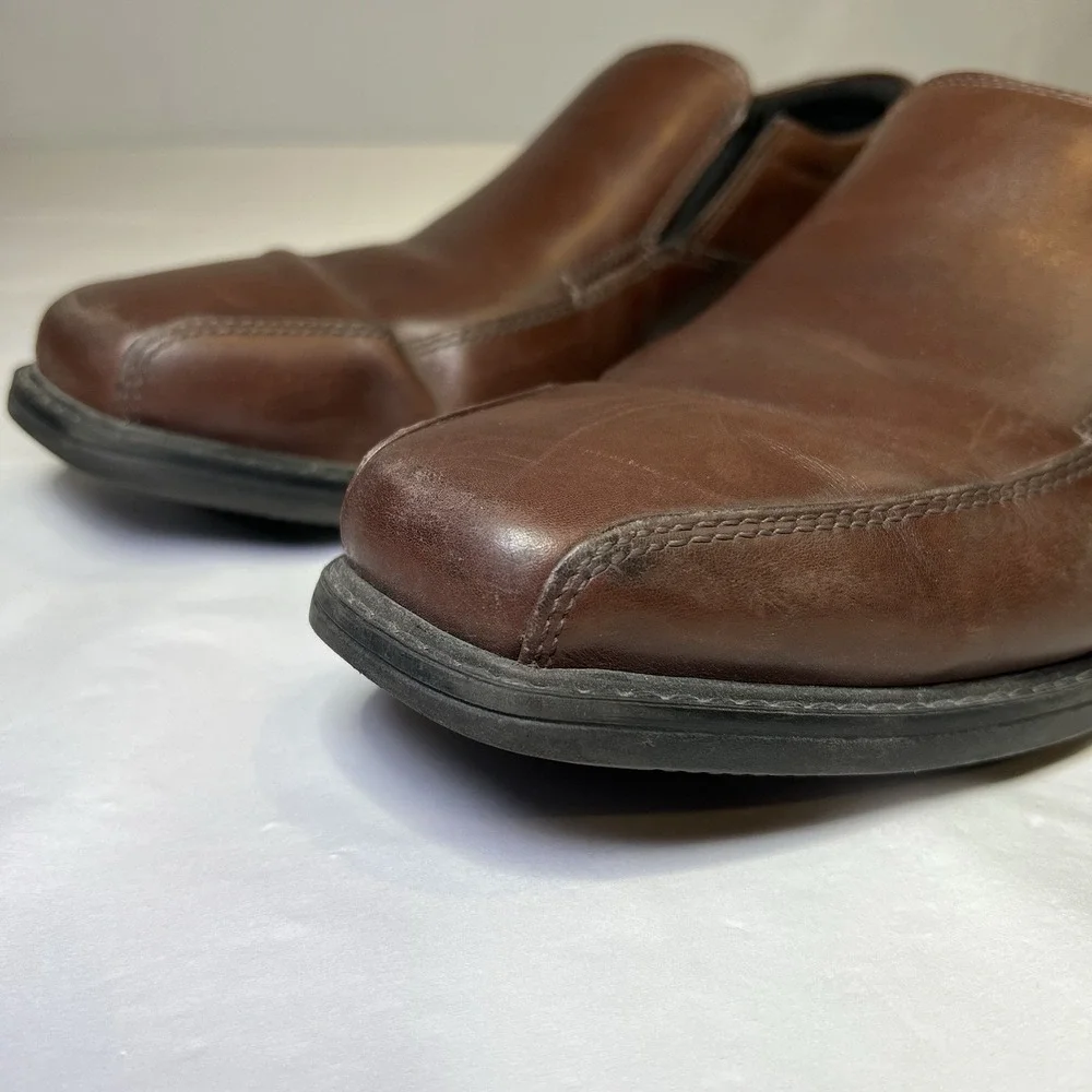 Bostonian Men's Bolton Free Oxford Flexlite Comfort Slip On Brown‎ 10.5 Hommes